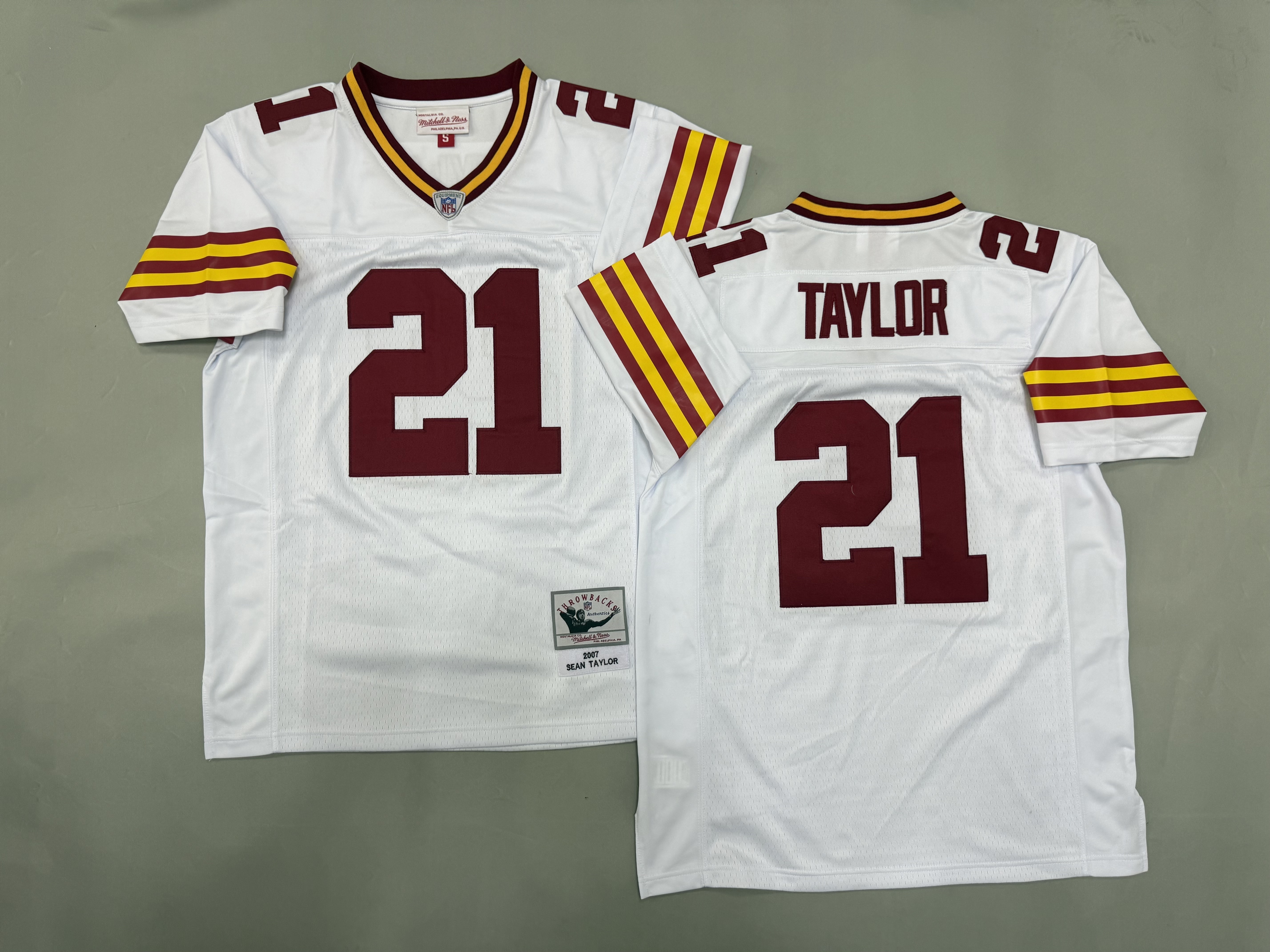 Sean Taylor Washington Redskins Authentic Throwback Retired Player Jersey