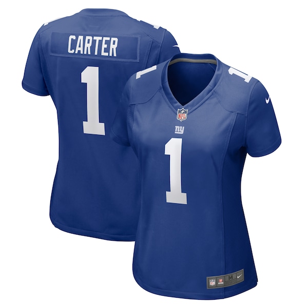 Abdul Carter New York Giants Nike Women's First Round Pick Game Jersey - Royal