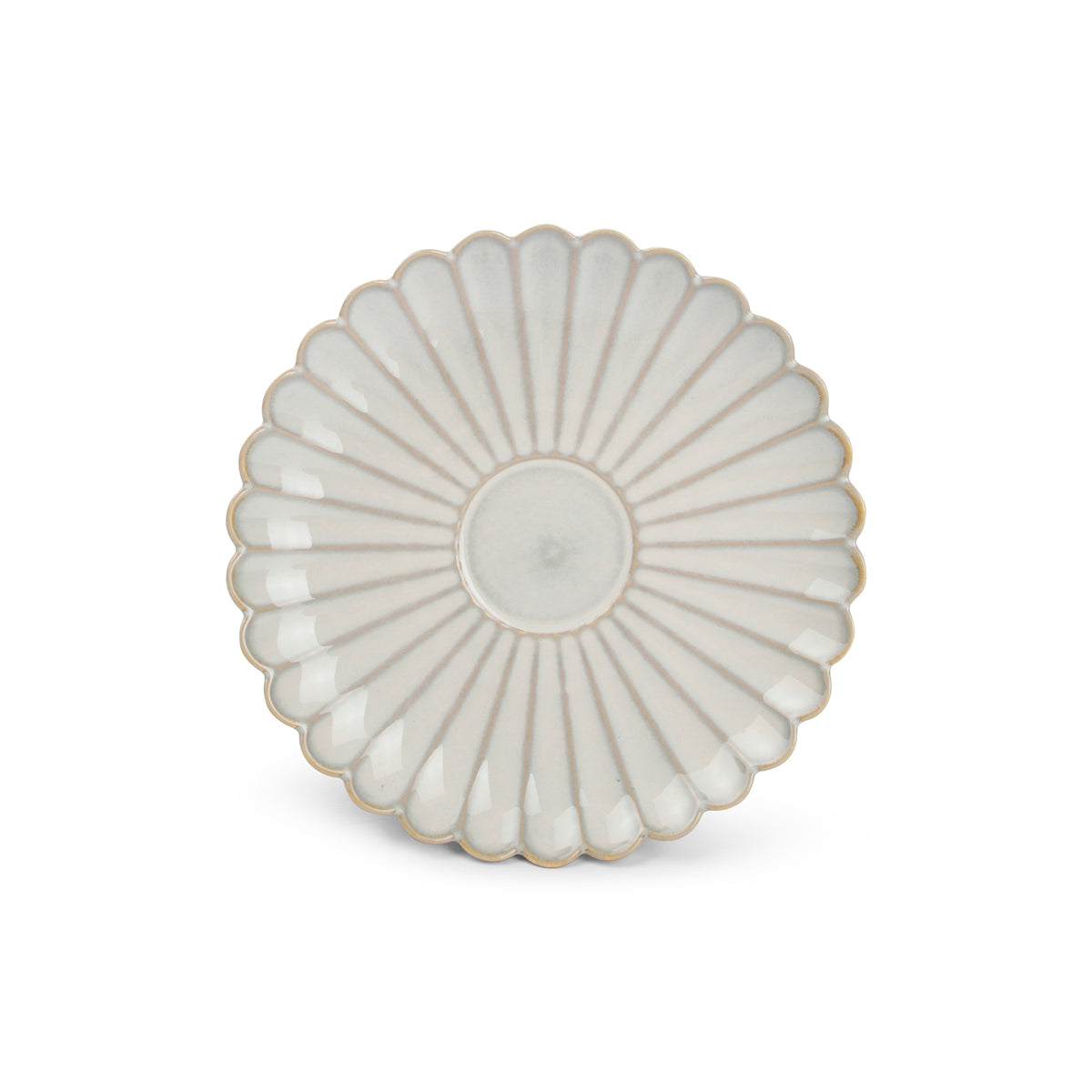 S|P Collection - Schotel 16cm voor kop 28cl nuance white Lotus - Set van 4