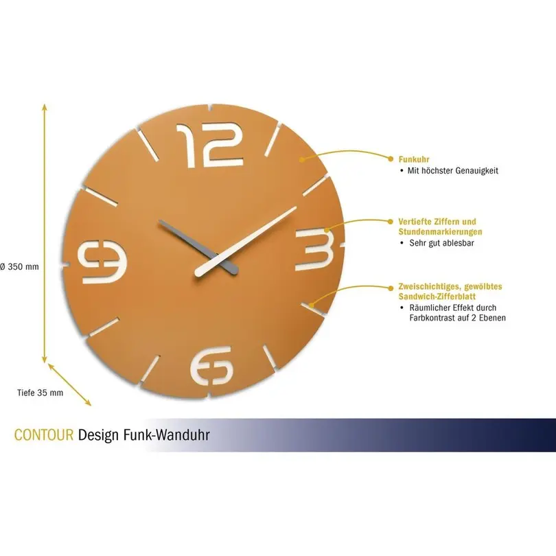 Wanduhr TFA