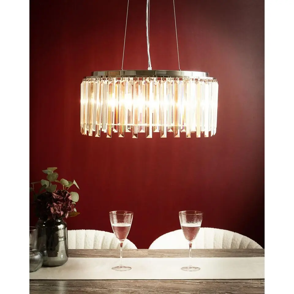 LAMEIRA - Kroonluchter - Zilver - IJzer