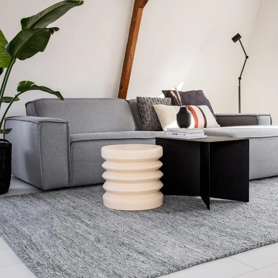 Interieur05 gerecycled Vloerkleed Ciro Grijs - 340 x 240 cm