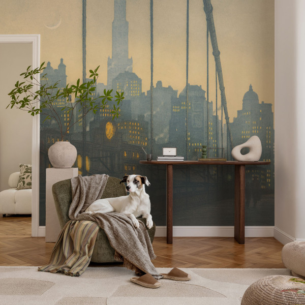 Samoprzylepna tapeta Wieczorna panorama 104x70 Wallfluent