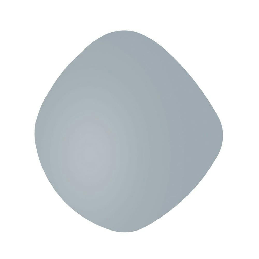 - Miroir verre rond diam 40cm gris