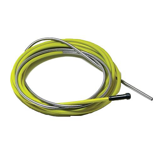 Gaine guide fil acier jaune 25x454m diamètre 1,2-1,6mm - ABICOR BINZEL - 124.0133