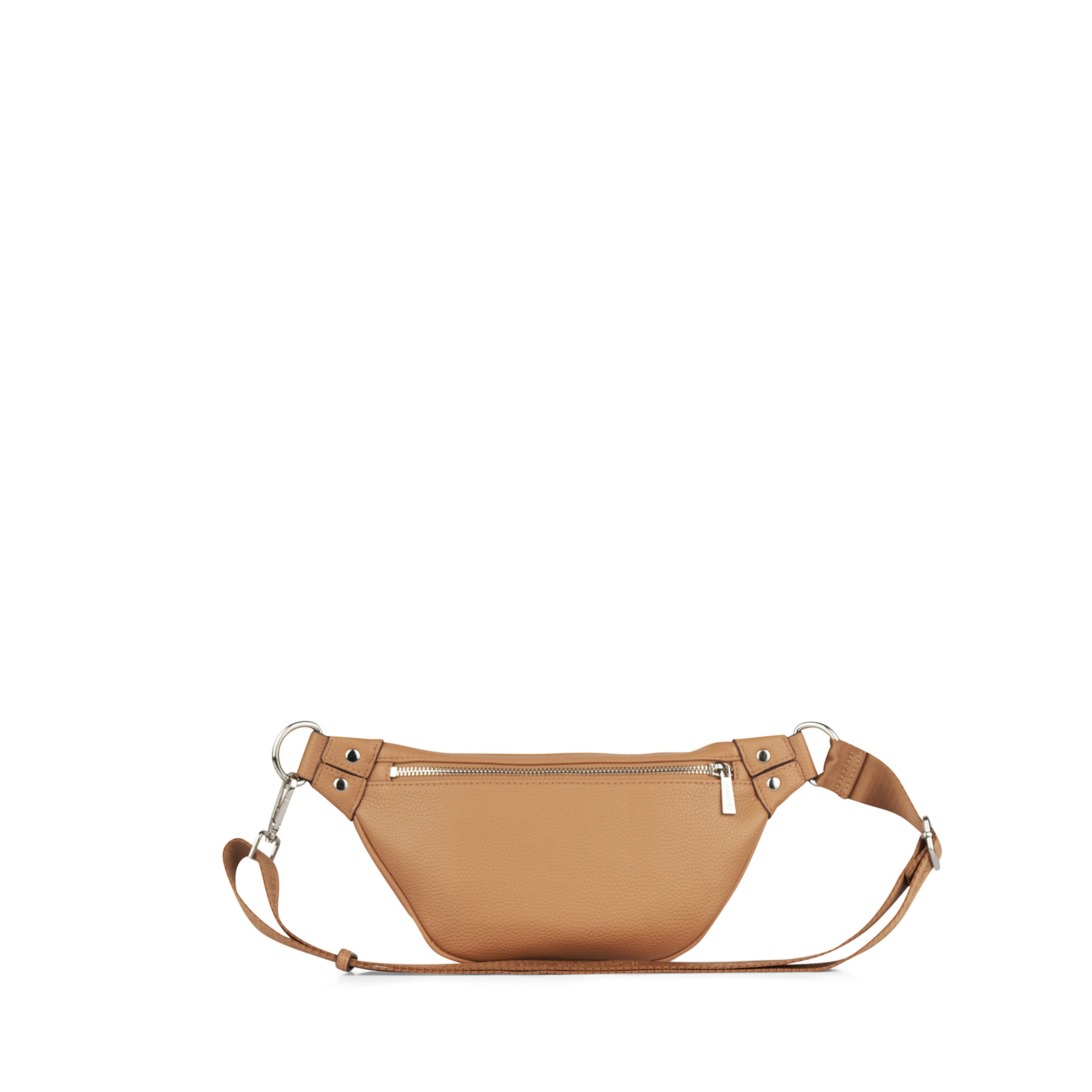 The Sarah - Camel Vegan Leather Belt Bag