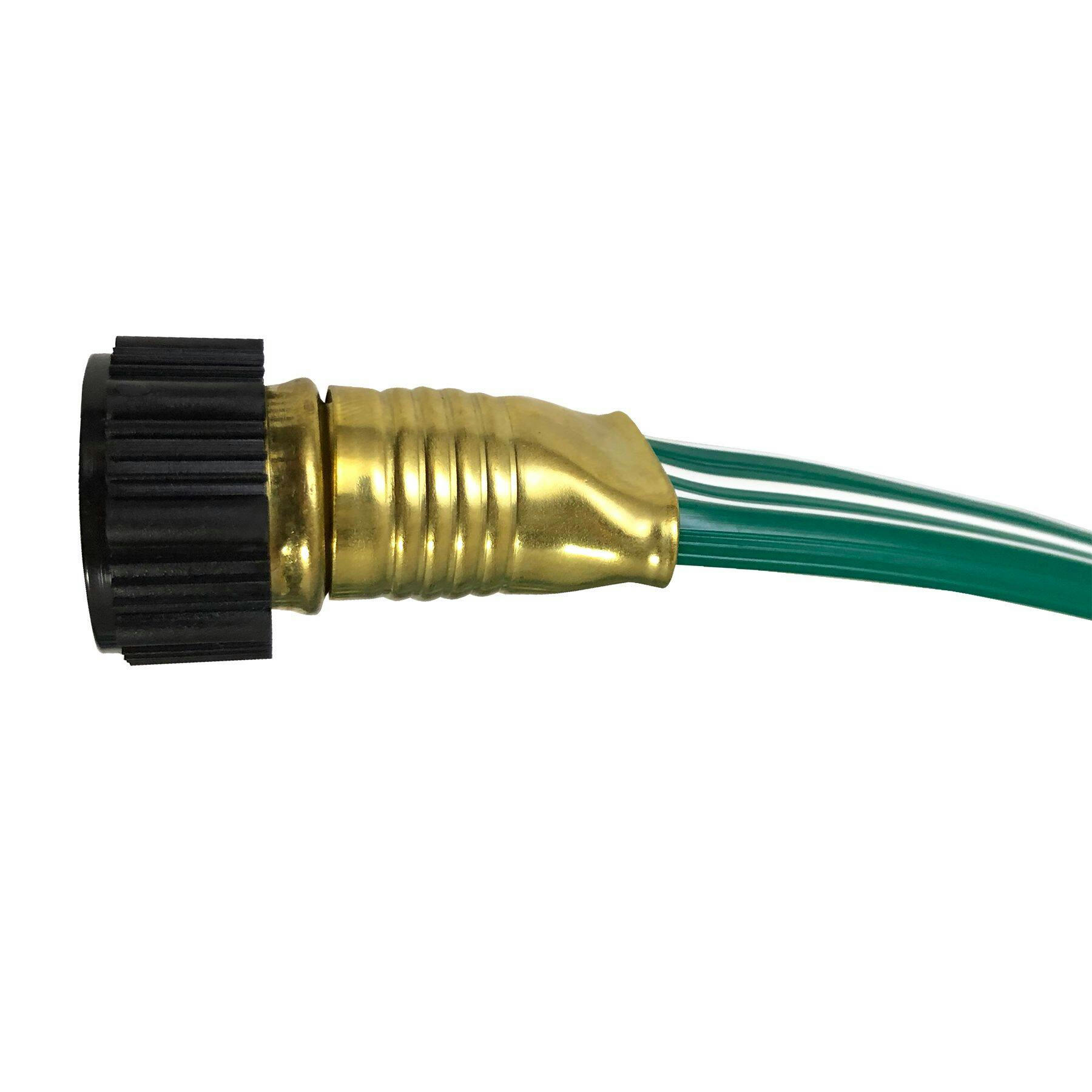 Garden Club Sprinkler Garden Hose with Durable Brass Couplings