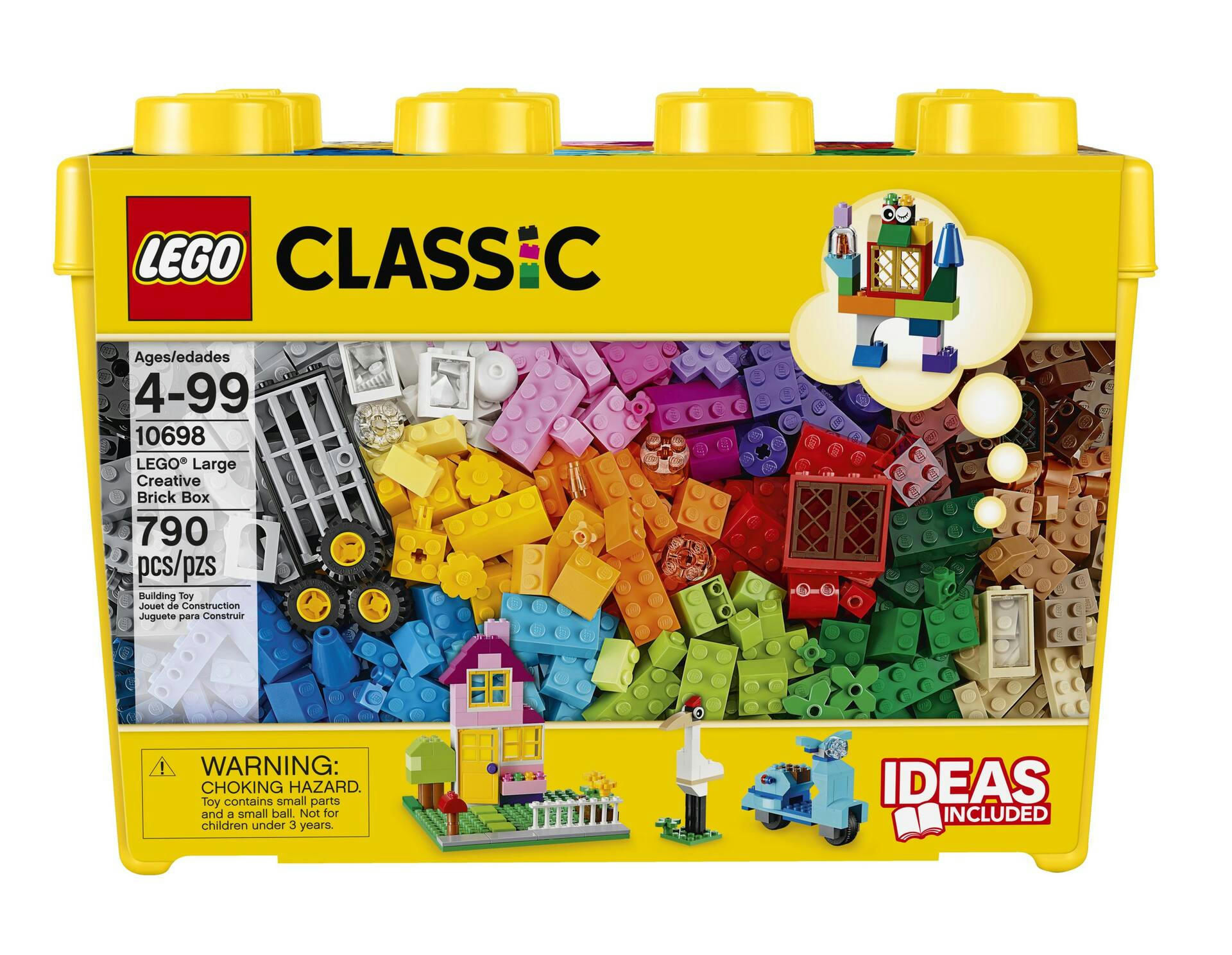 LEGO® Large Classic Creative Brick Box Building Toy Kit For Kids, Ages 4+