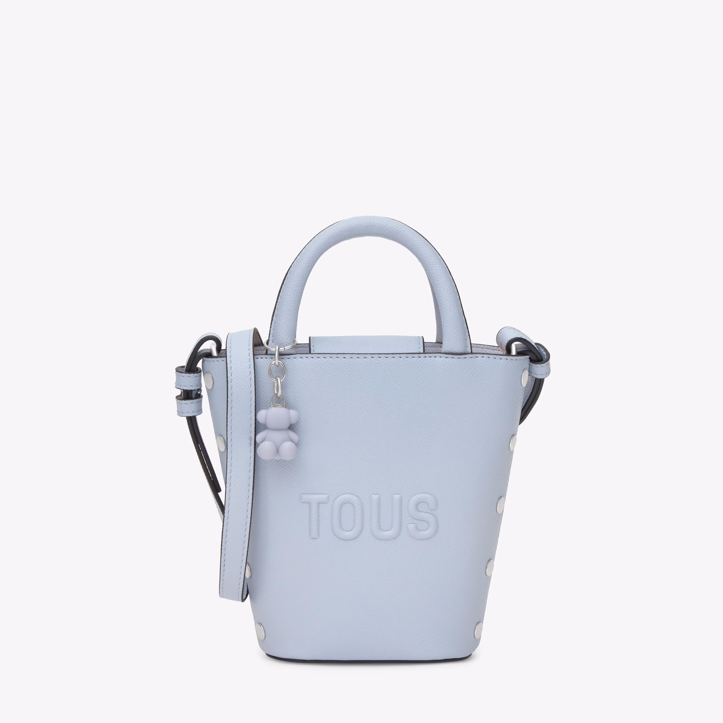 Mini bolso azul grisaceo TOUS Back to basics