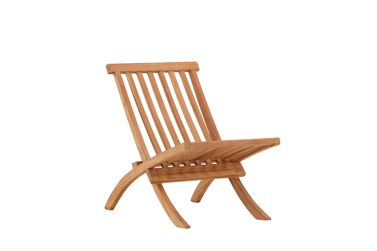 Rebellenclub Loungestoel Eden - Naturel Hout