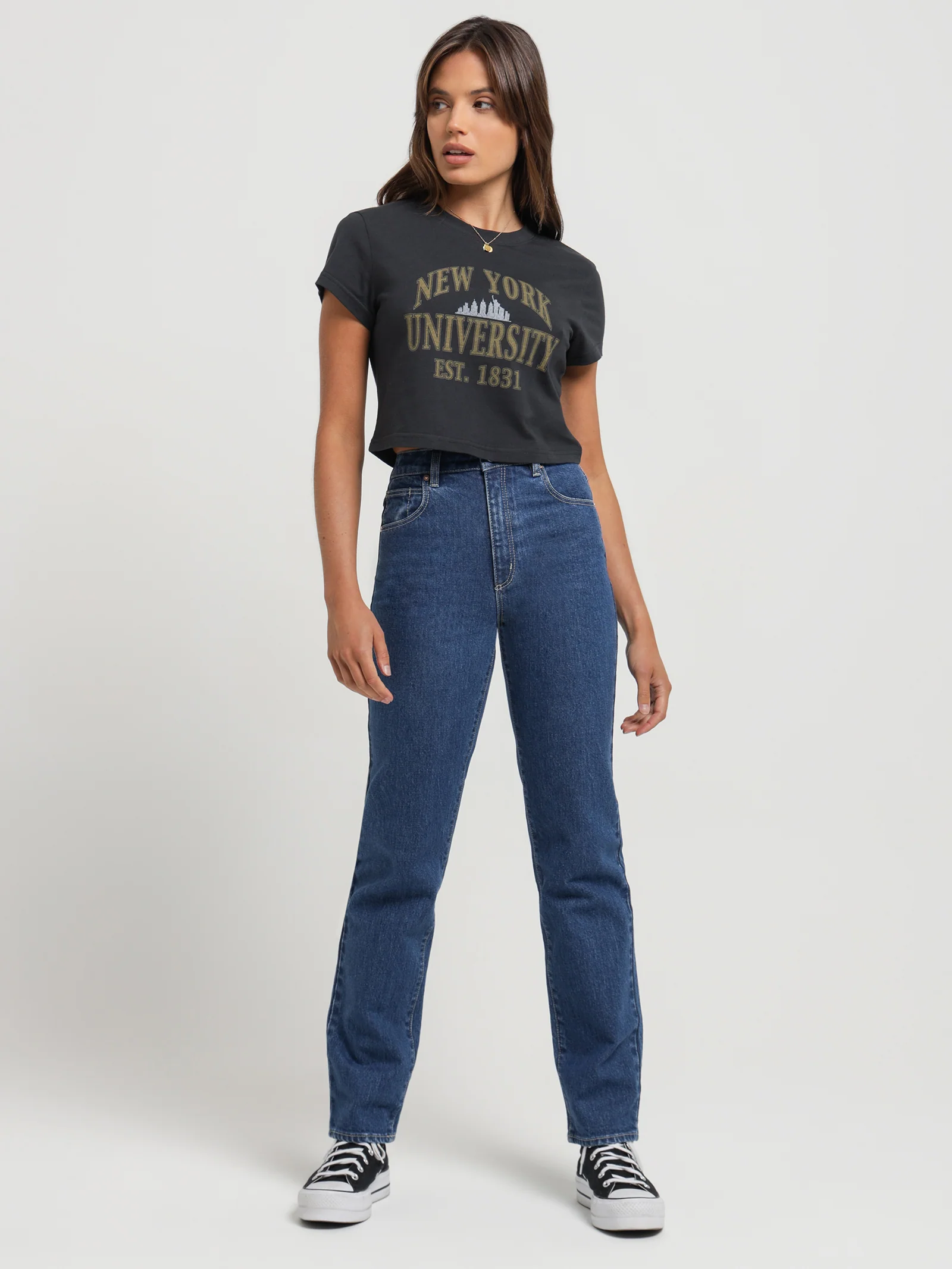 NYU Vintage Arch Mini T-Shirt