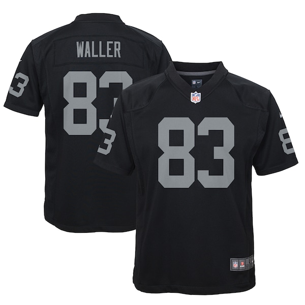 Darren Waller Las Vegas Raiders Nike Youth Game Jersey - Black/White