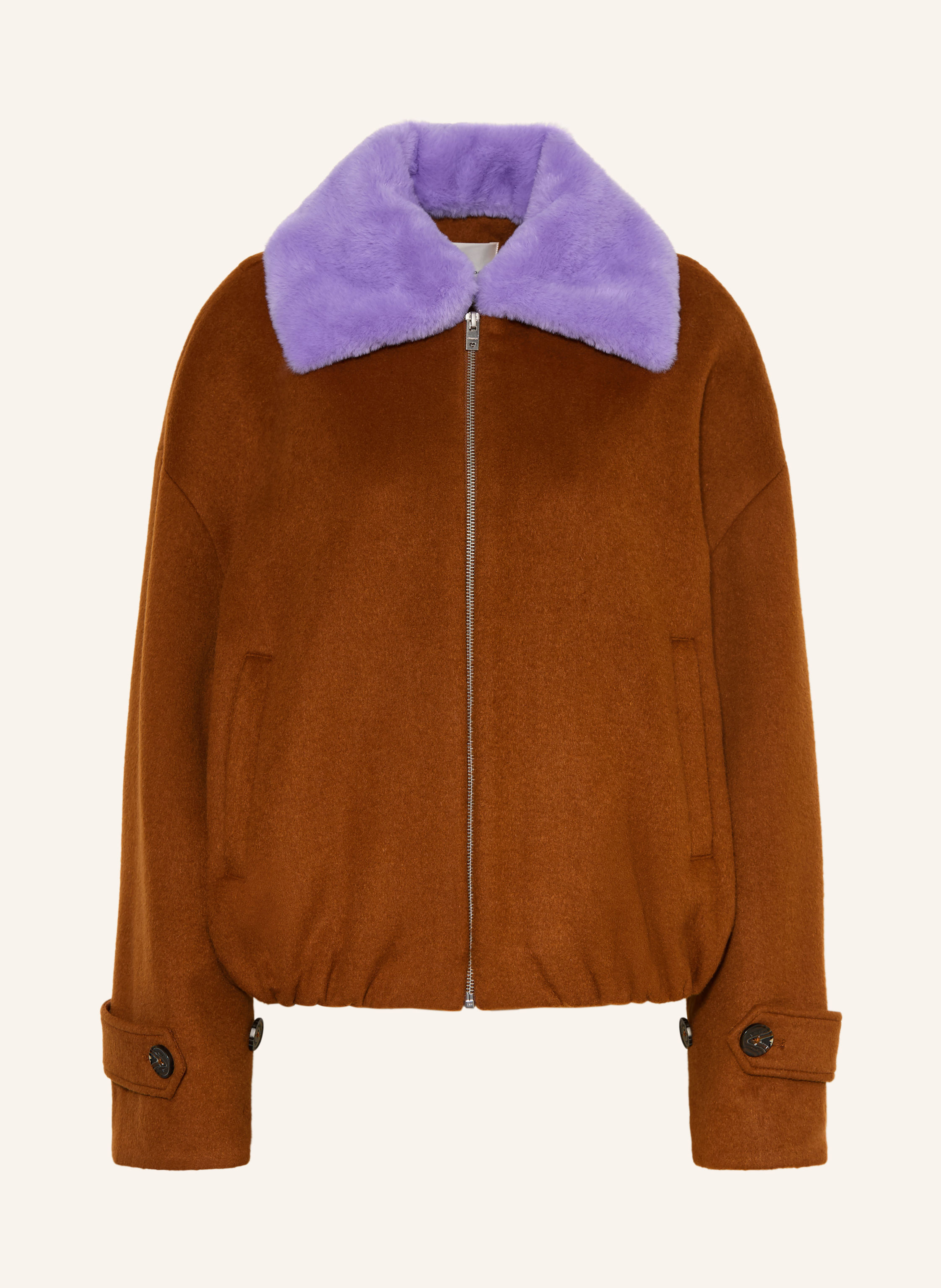 FABIENNE CHAPOT Blouson JEAL mit abnehmbarem Kunstfell