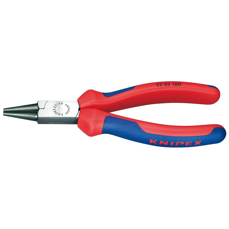 Pince à bec court et rond 160 mm KNIPEX