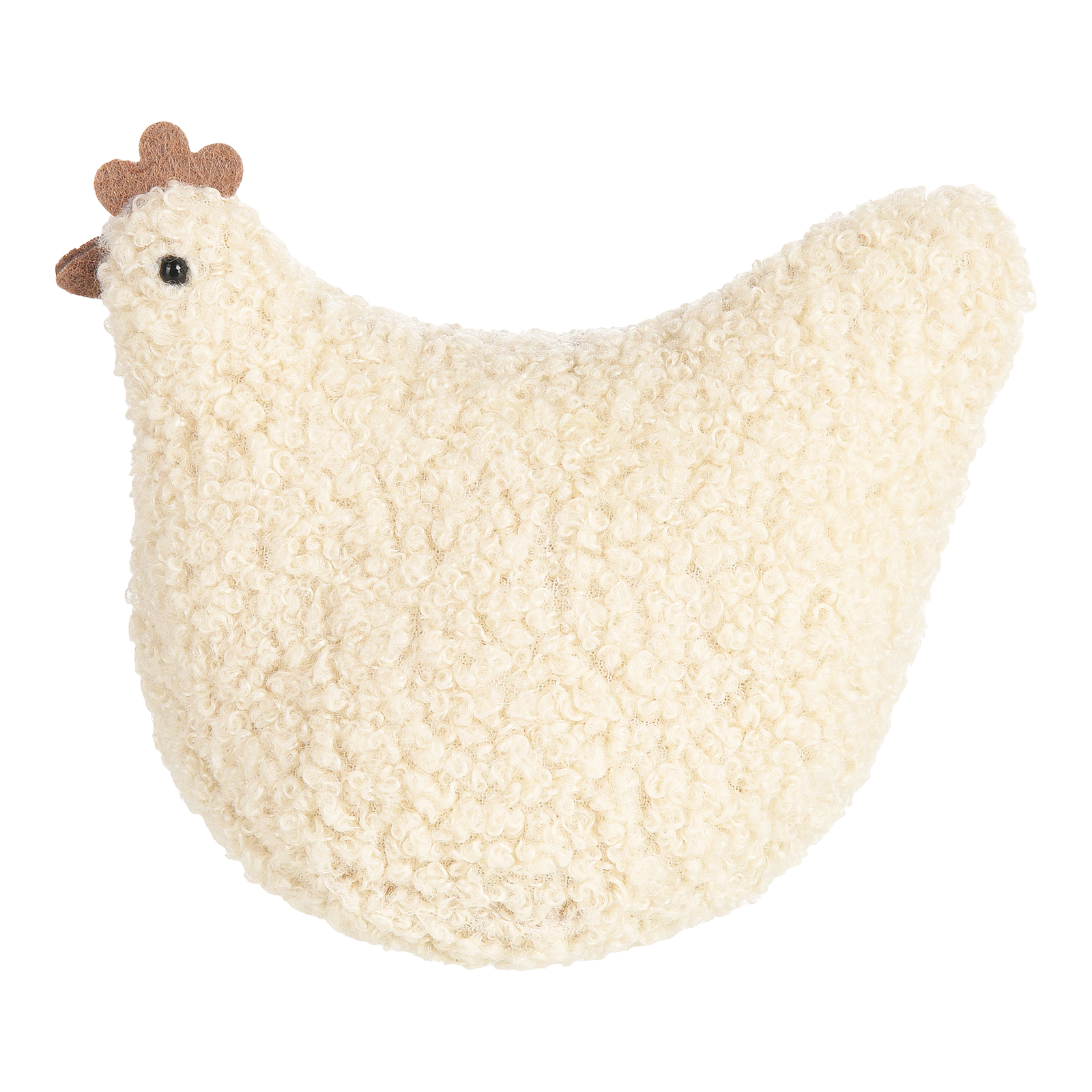 Deko-Figur Huhn Beige,B 140 x H 105 x T 65 mm