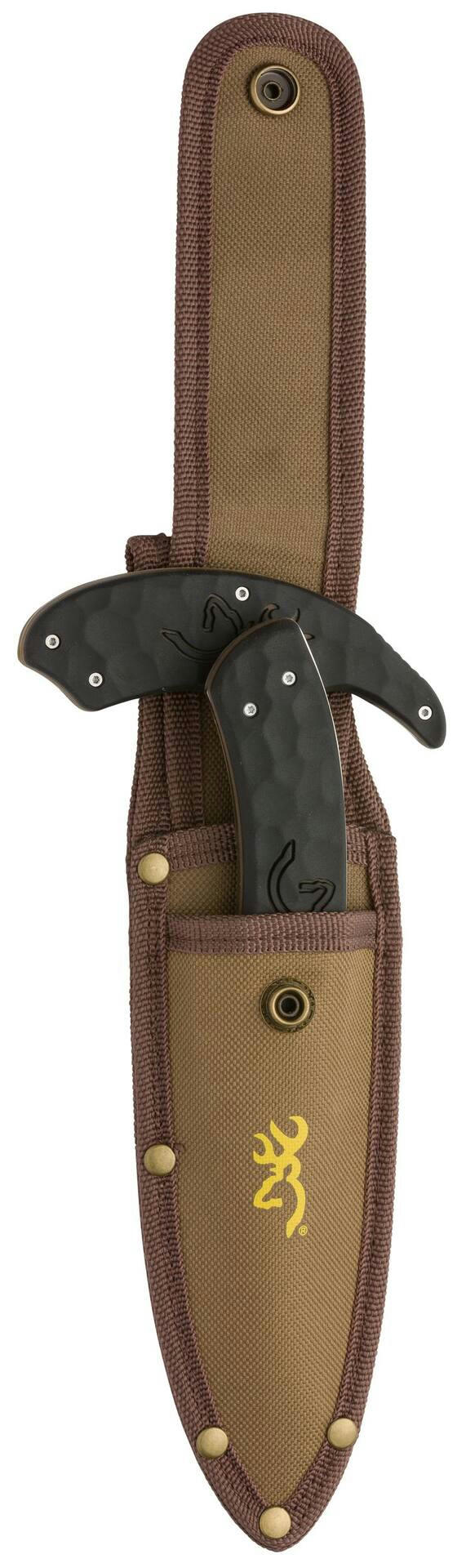 Browning Primal Hunting Knife Processing Combo w/ Sheath, 2-Pc