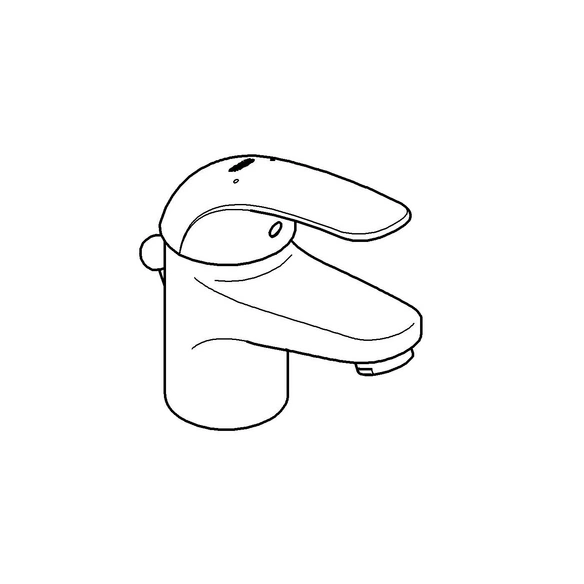 Einhand-Waschtischbatterie »Swift«, Metall, glänzend, DN 15 (½