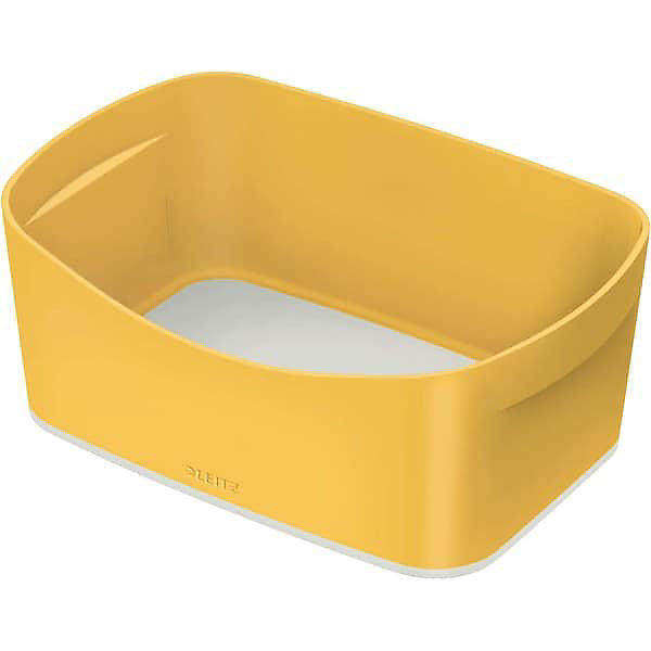 Bac de rangement A5 compatible alimentaire My Box Cosy - Jaune