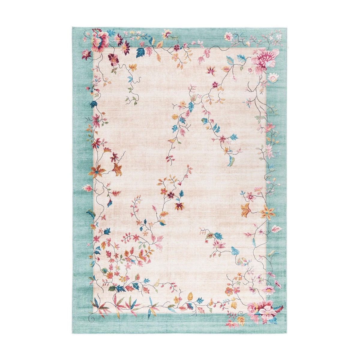 AFK Living vloerkleed Marie Antoinette - gedrukt - beige - 200 x 290 cm