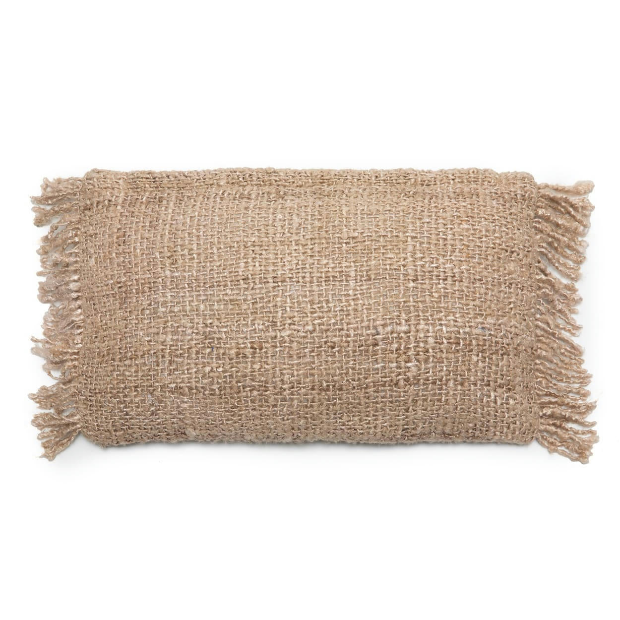 OH MY GEE - Coussin en coton beige 30x50