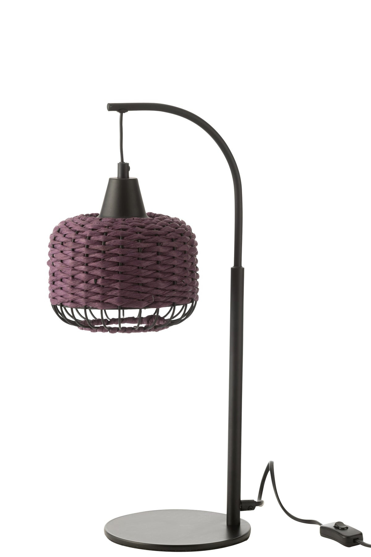 J-Line lamp Lantaarn - metaal - paars