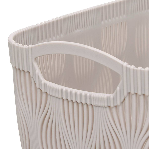 Panier à linge Leaf 3,2L beige - Beige- 5five