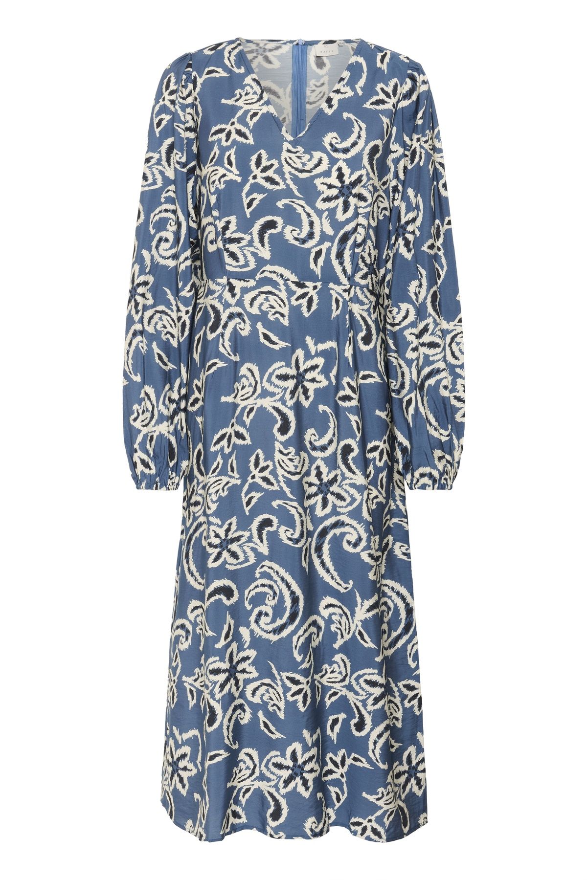 Kaffe KAdahlia Long Sleeve Patterned Dress
