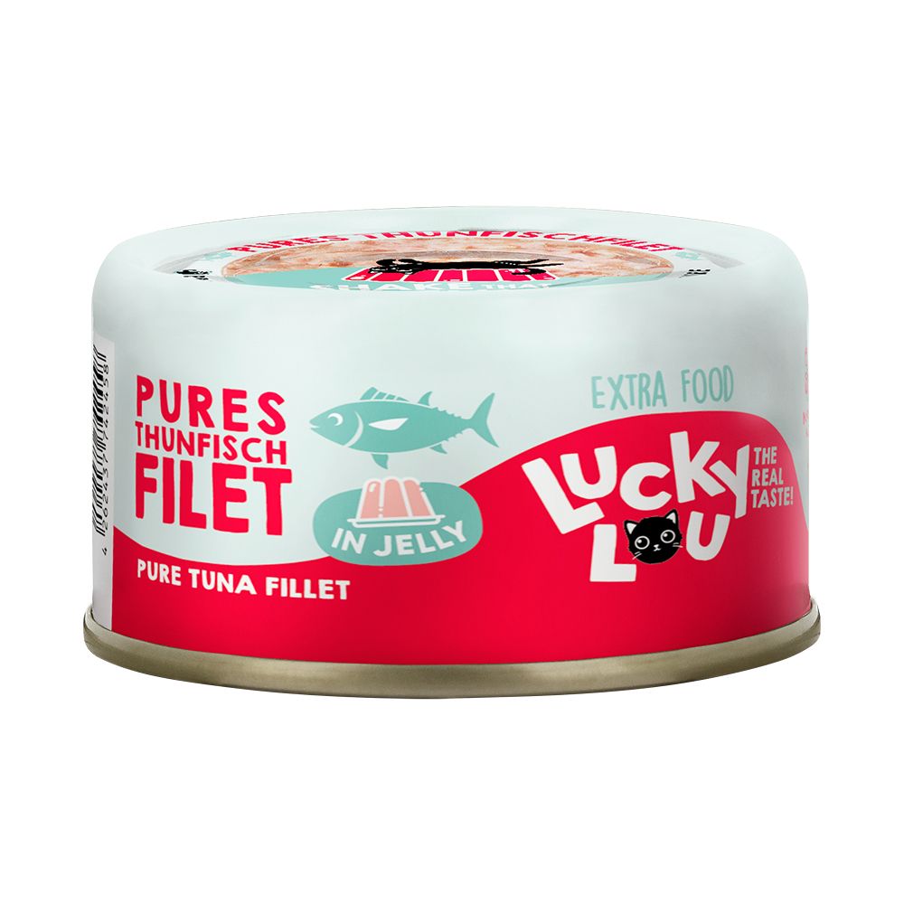 Lucky Lou Extra Food in Jelly 12 x 70g
