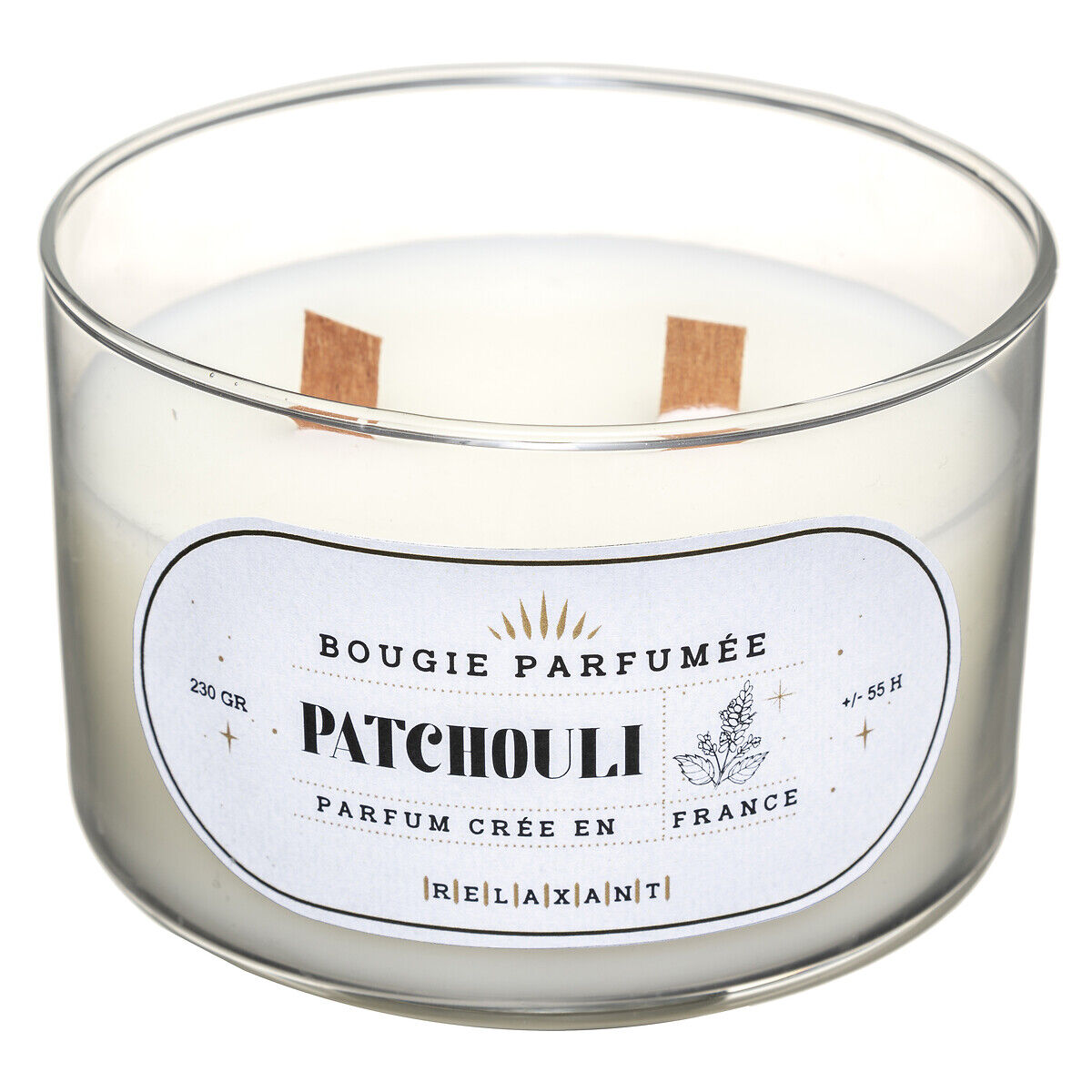 Vela perfumada patchouli SNOW 470g