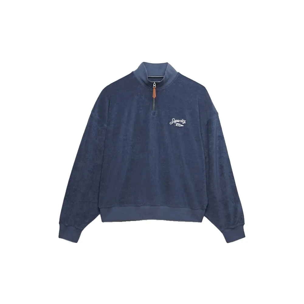 Superdry Heritage Terry half zip sweatshirt