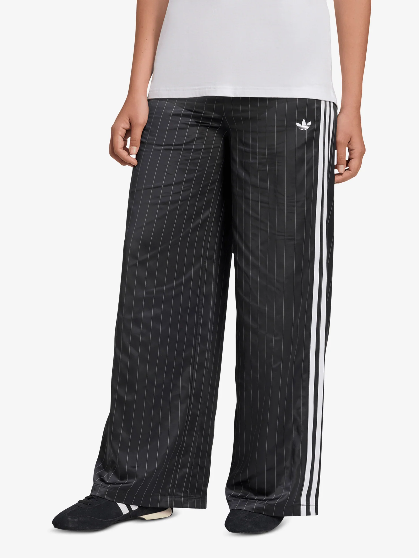 Soccer Summer Satin Pinstripe Pants