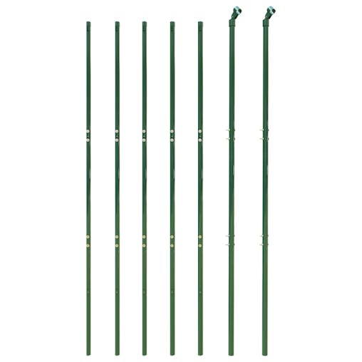NNEVL Chain Link Fence Green 1.4x10 m