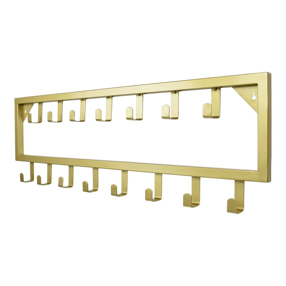 Ylumen kapstok Fame - 4 x 26  cm - mat goud