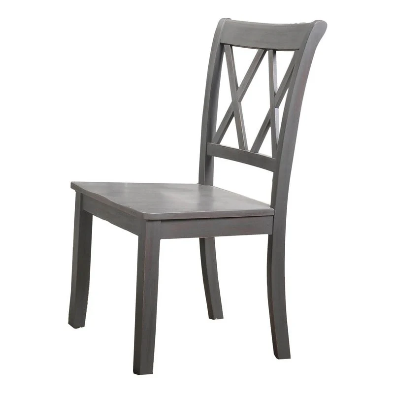 Best Master Furniture Rustic Dining Side Chairs (Set of 2)
