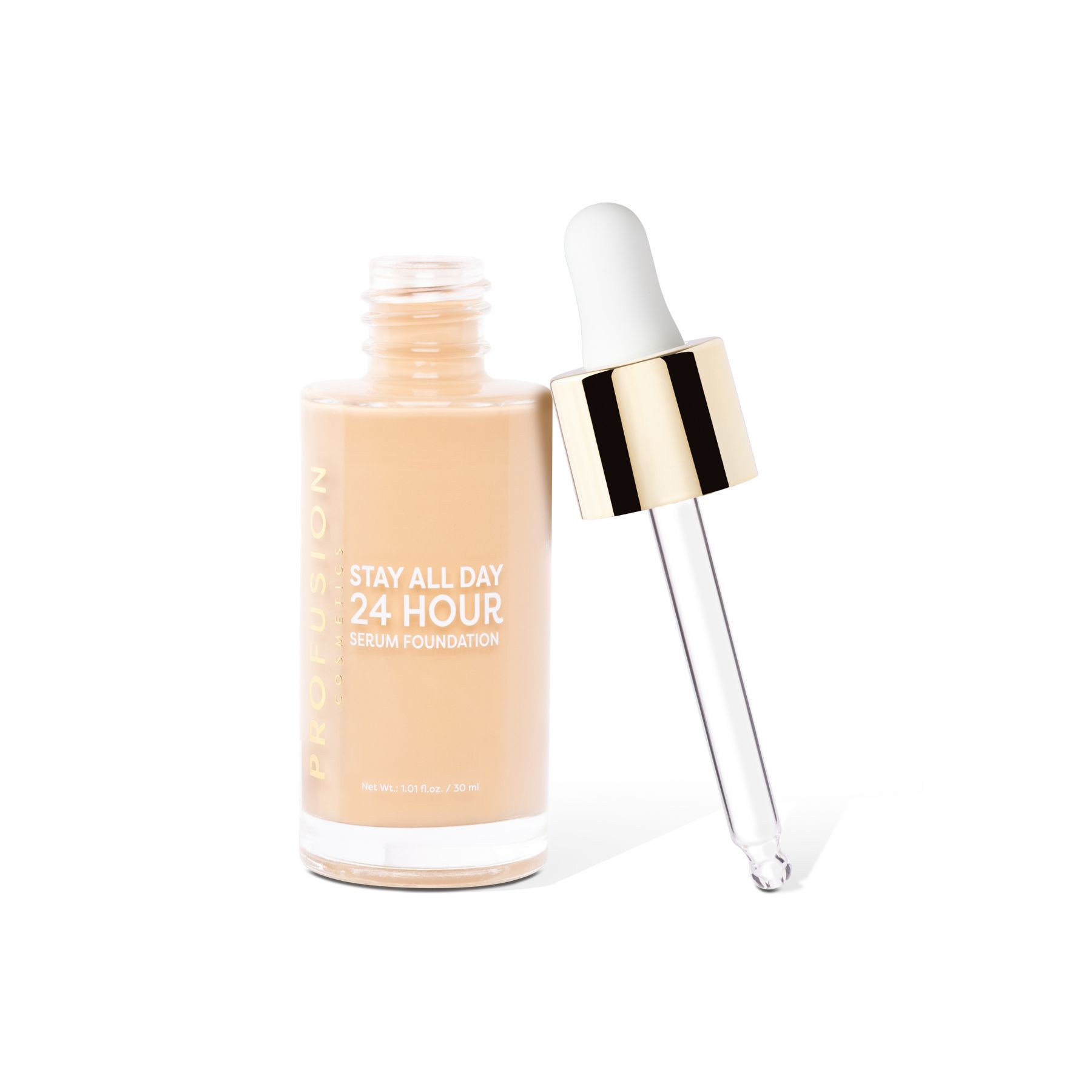 Profusion Cosmetics 24 Hour Stay All Day Silicone Foundation Classic Nude