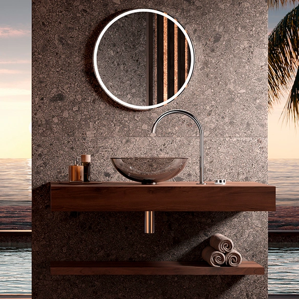 Design-Siphon, Messing, 1 1/4