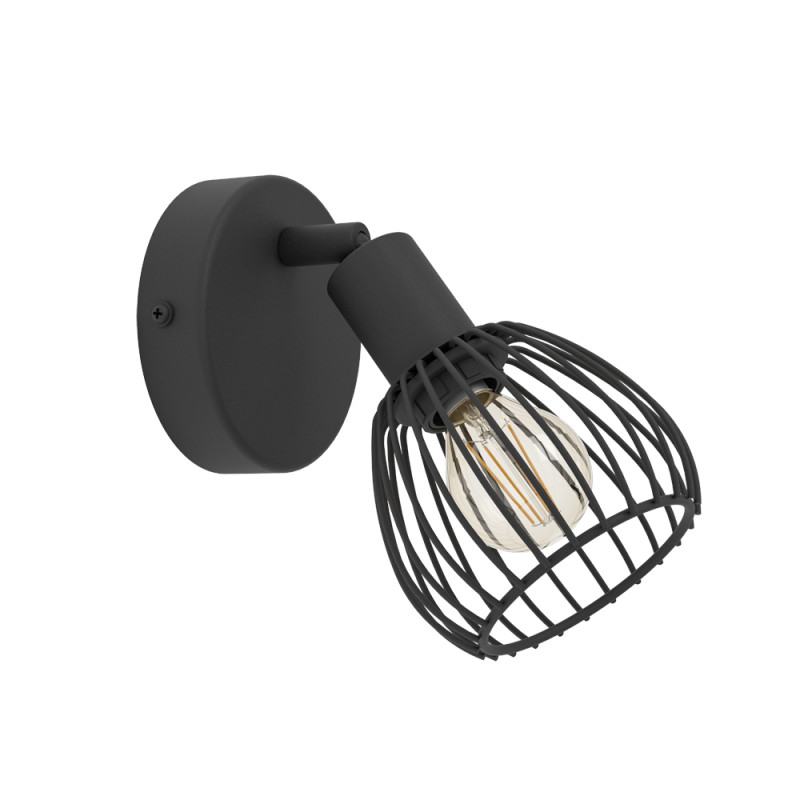 Spot Sonnino noir E14 40 W EGLO
