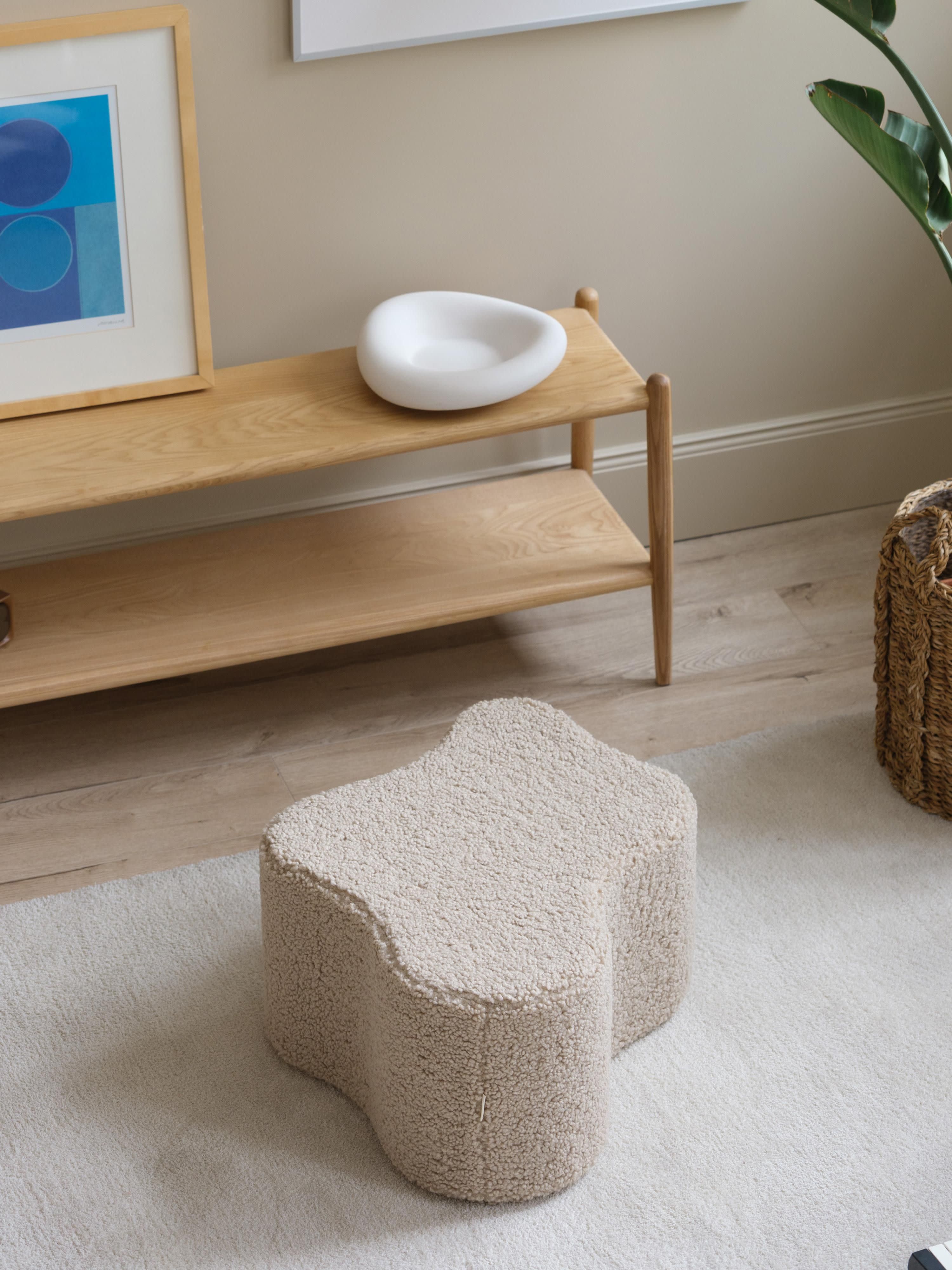 Kinder Handmade Teddy-Pouf Cloud