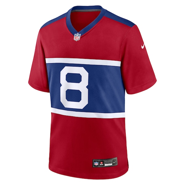 Daniel Jones New York Giants Nike Alternate Player Game Jersey - Century Red