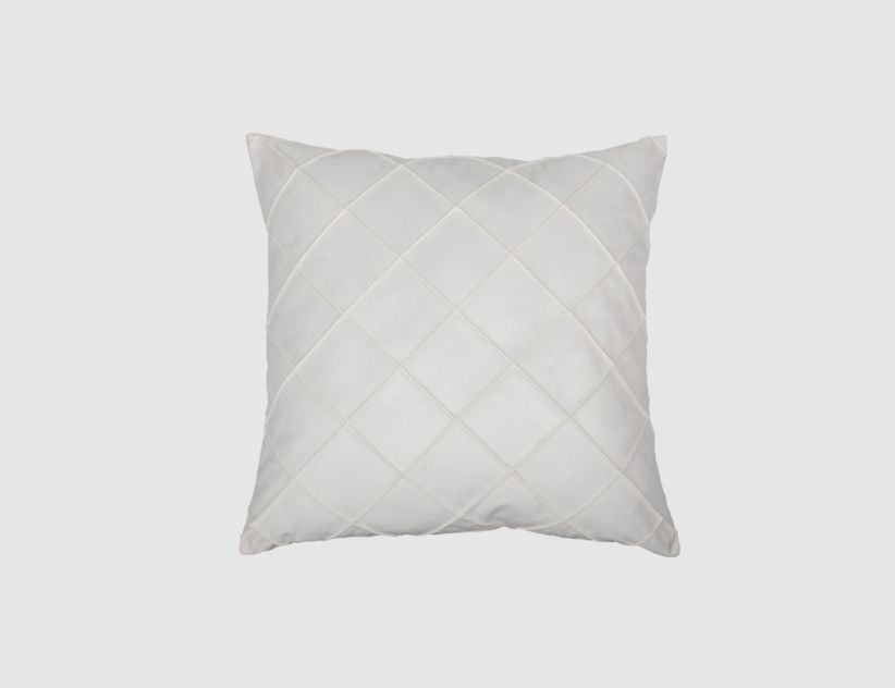 Kissen Glossy Weiß 48x48cm