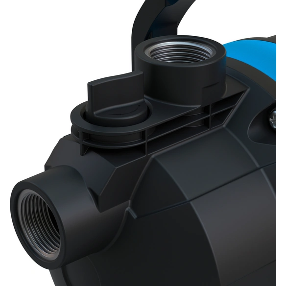 Gartenpumpe, Fördermenge: 3200 l/h, 600 W