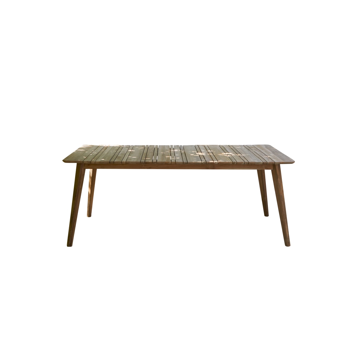 Tikamoon - Tuintafel van gerecycled teakhout 200 Katrine