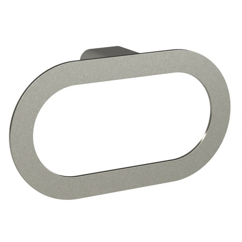 Porte-serviette anneau Loft Game gris mat ALLIBERT