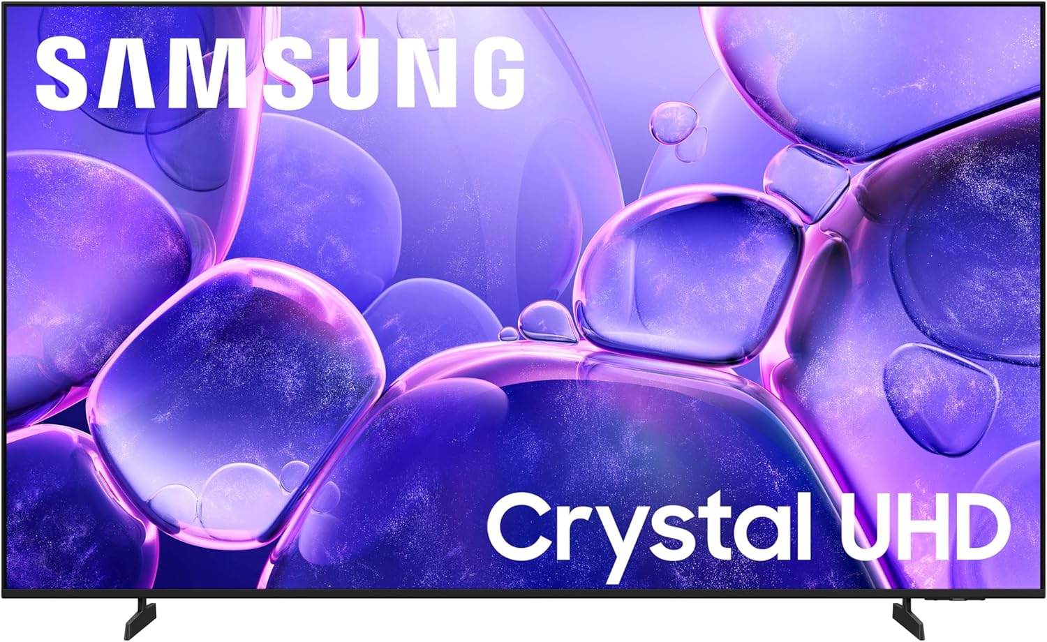 Samsung 65-Inch Class Crystal UHD U8000F 4K Smart TV (2025 Model) Endless Free Content  Crystal Processor 4K  MetalStream Design  Knox Security  Alexa Built-in