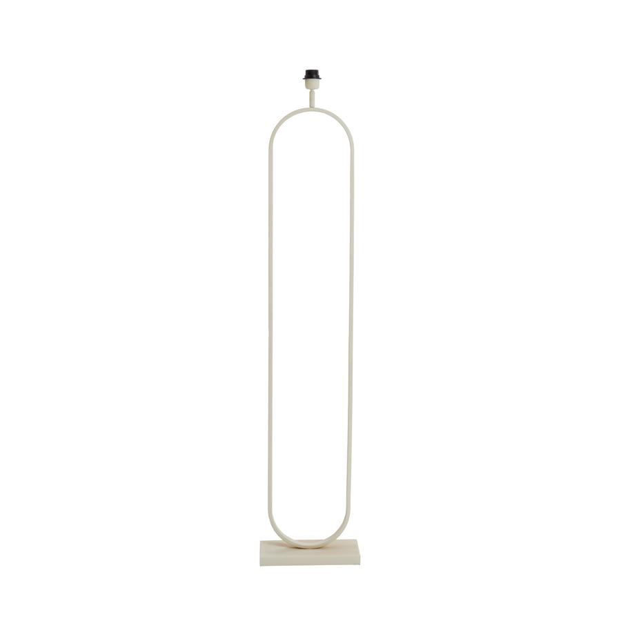 Light & Living - Jamiri vloerlamp 30x15x142 cm - crème