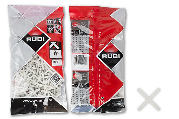 Croisillons pour joints 3 mm - lot de 200, Rubi