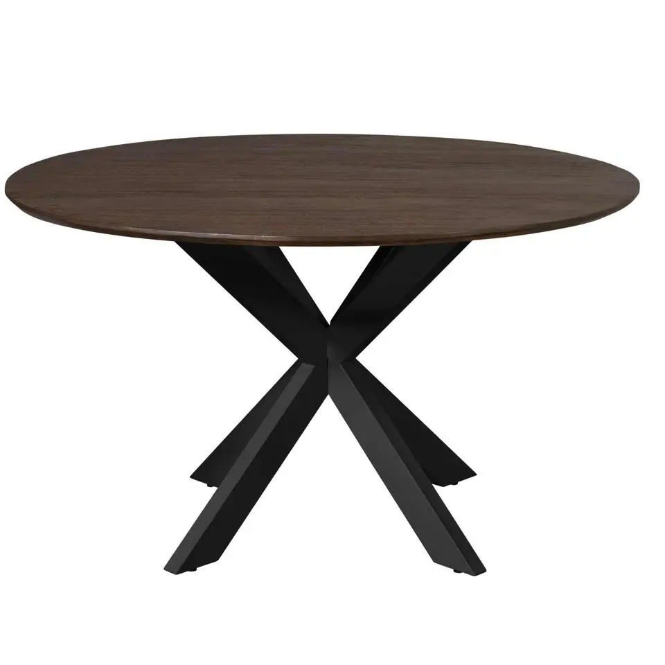 Starfurn - Eettafel Madison - Zwart - 150x150x76 cm