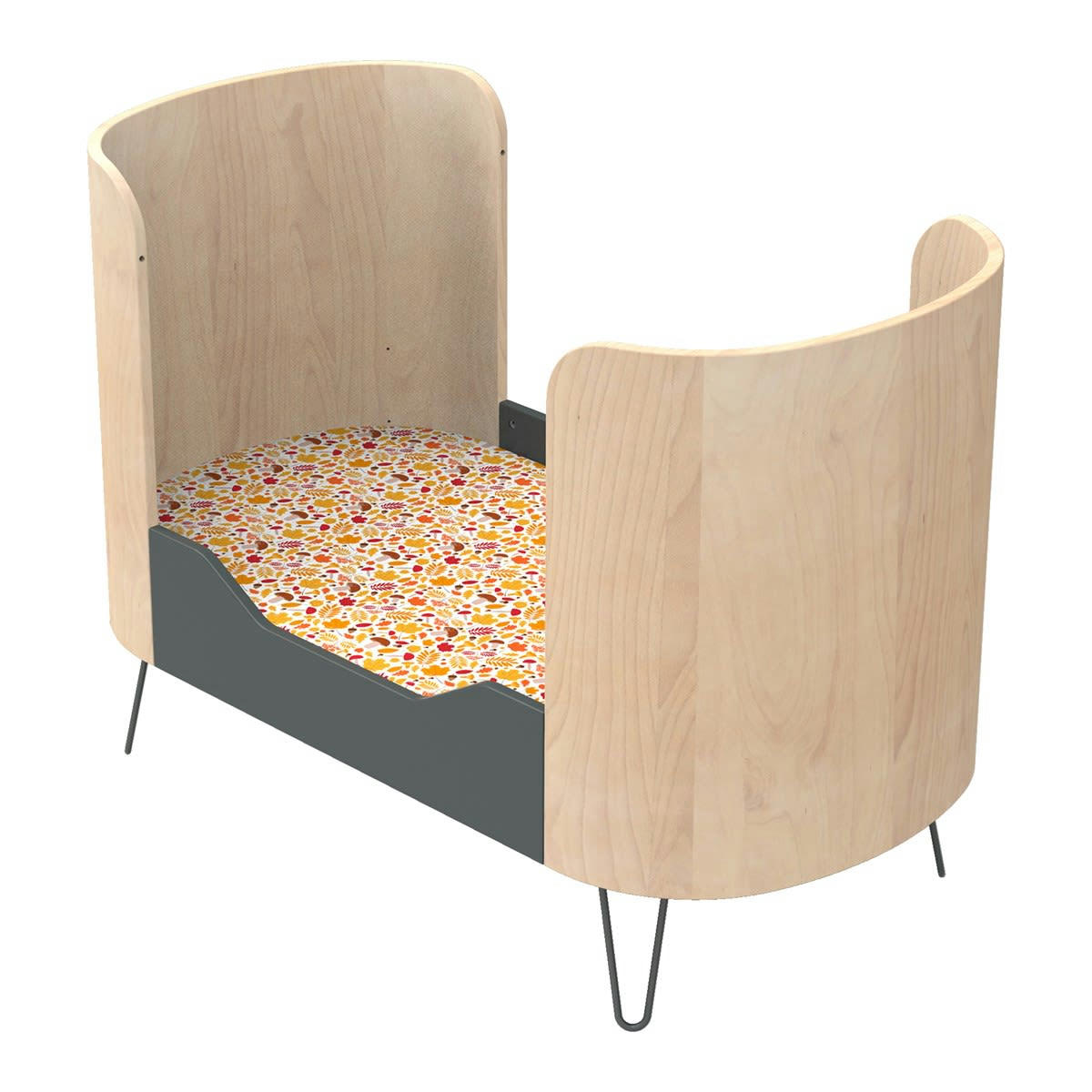 GALOPIN - Lit évolutif pieds métal