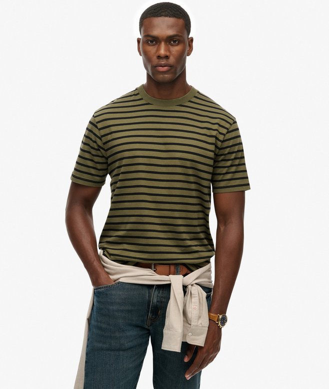 The Merchant Store- Stripe T-Shirt