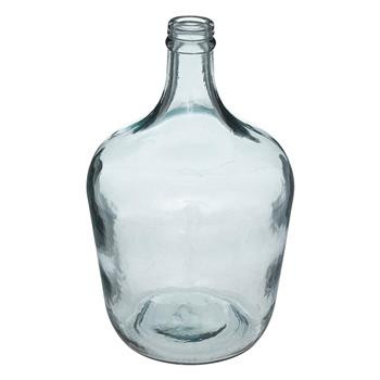 WAZON SZKLANY DemiJohn 30cm niebieski z recyklingowego szkła